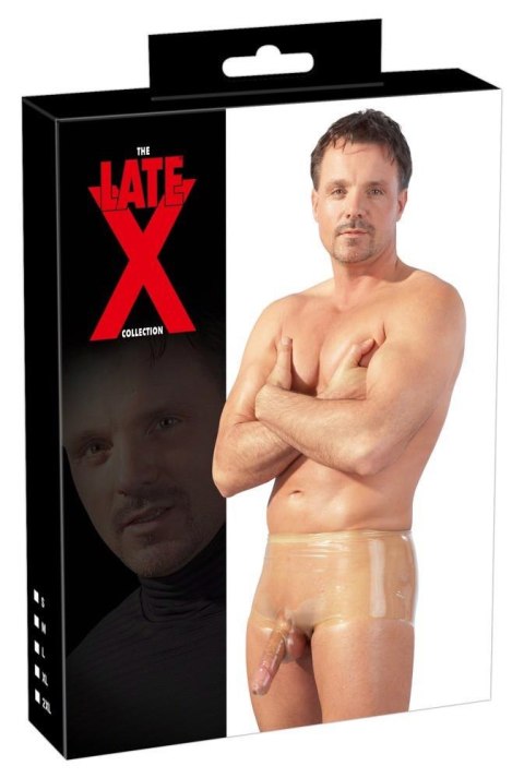 Men's Latex Pants transp. S/M Late X