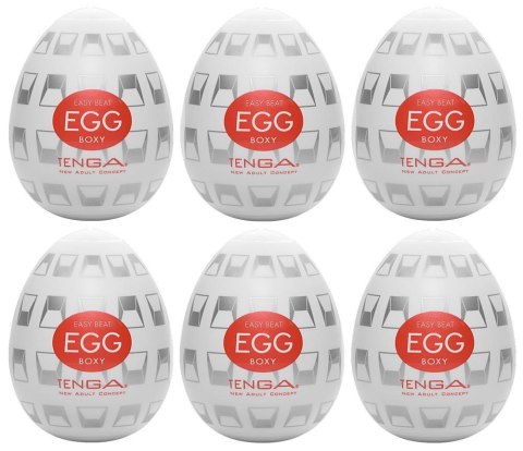 Tenga Egg Boxy Pack of 6 Tenga Tenga Egg Boxy Pack of 6 Tenga