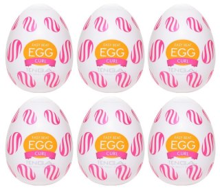 Tenga Egg Curl Pack of 6 Tenga