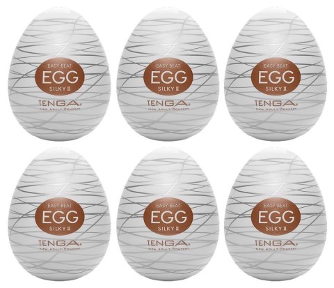 Tenga Egg Silky II Pack of 6 Tenga Tenga Egg Silky II Pack of 6 Tenga