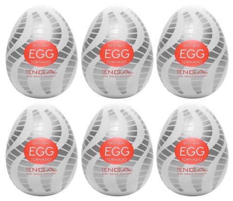 Tenga Egg Tornado Pack of 6 Tenga Tenga Egg Tornado Pack of 6 Tenga