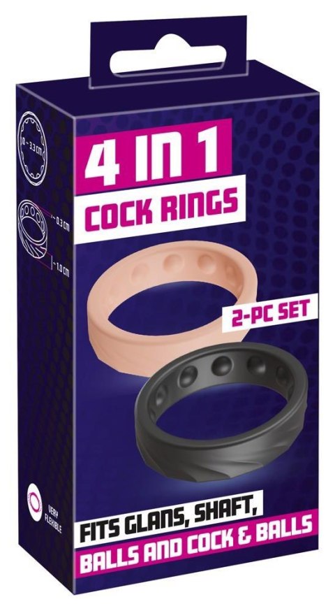 2-pc glans ring set You2Toys