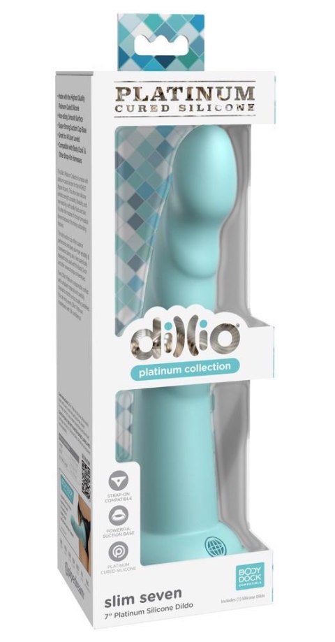 DP Slim Seven Teal 7 inch Dillio Platinum DP Slim Seven Teal 7 inch Dillio Platinum