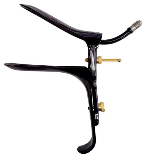 Speculum w Air&Liquid Tube Gol Fetish Collection