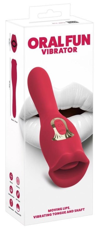 Oral Fun Vibrator L Moving Lip You2Toys
