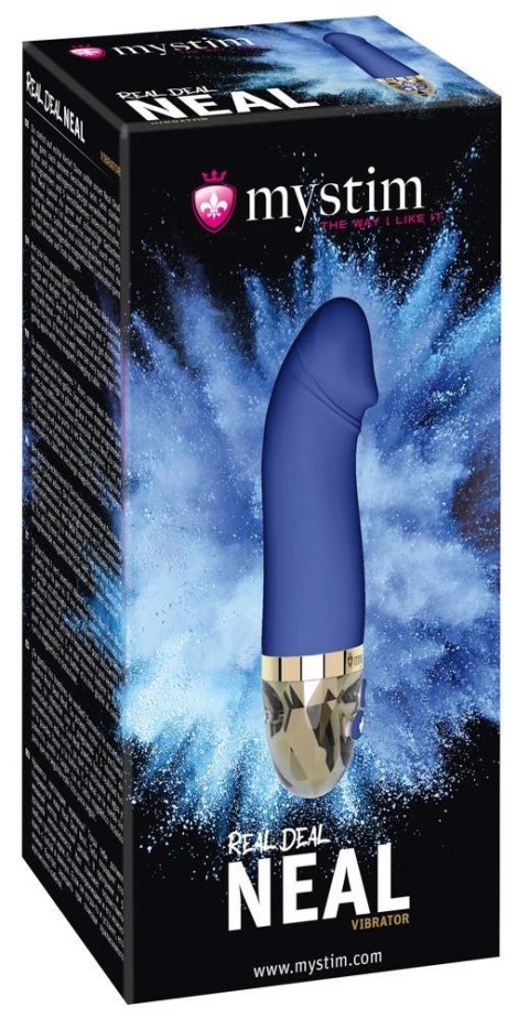 Real Deal Neal Vibrator blue MyStim