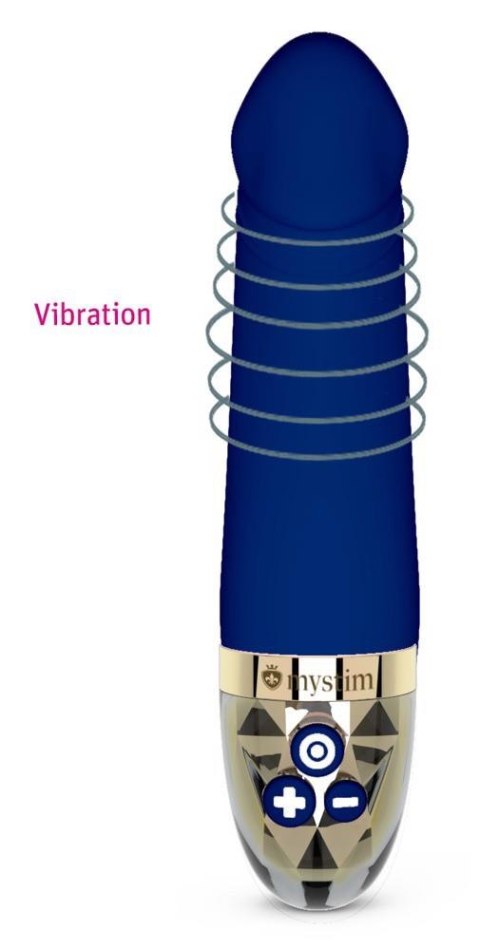 Real Deal Neal Vibrator blue MyStim