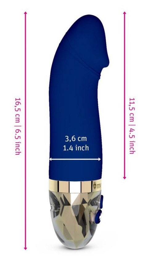 Real Deal Neal Vibrator blue MyStim