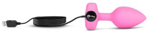 Vibrating Heart Plug S/M Pink B-Vibe