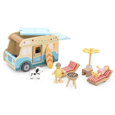VIGA Drewniany Kamper Plaża Viga Toys VIGA Drewniany Kamper Plaża Viga Toys