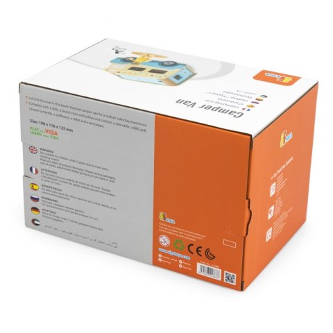 VIGA Drewniany Kamper Plaża Viga Toys VIGA Drewniany Kamper Plaża Viga Toys