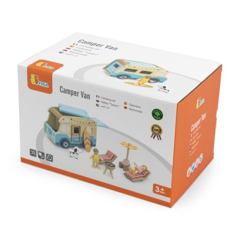 VIGA Drewniany Kamper Plaża Viga Toys VIGA Drewniany Kamper Plaża Viga Toys