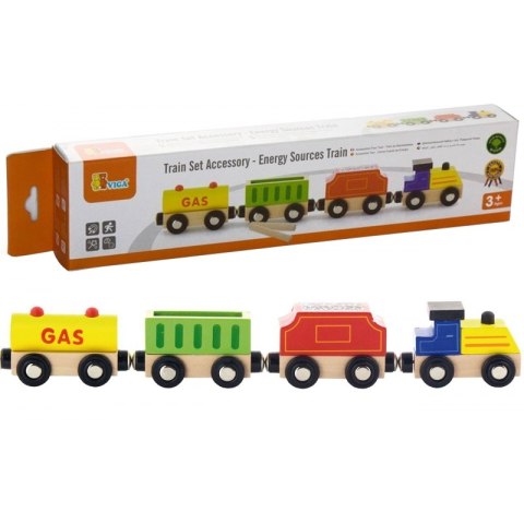 VIGA Zestaw akcesoriów do kolejki - pociąg Viga Toys VIGA Zestaw akcesoriów do kolejki - pociąg Viga Toys