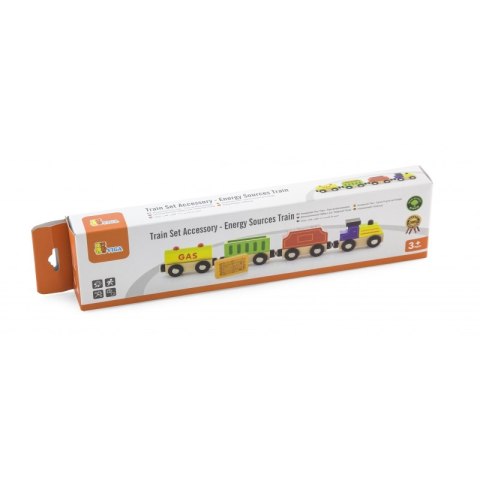 VIGA Zestaw akcesoriów do kolejki - pociąg Viga Toys VIGA Zestaw akcesoriów do kolejki - pociąg Viga Toys