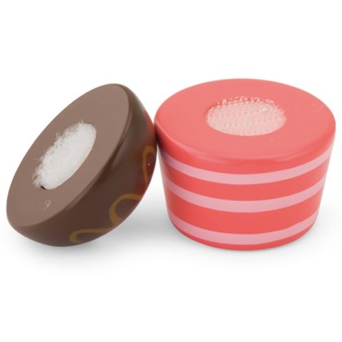 Viga Drewniane Ciasteczka Babeczki 4szt Viga Toys Viga Drewniane Ciasteczka Babeczki 4szt Viga Toys
