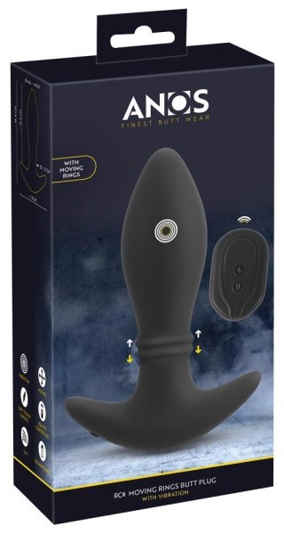 Anos RC Moving Rings Butt Plug You2Toys