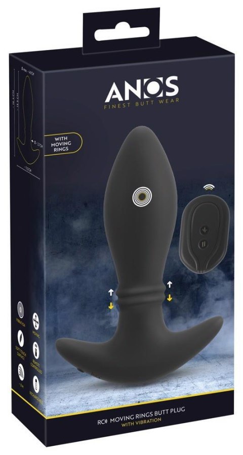 Anos RC Moving Rings Butt Plug You2Toys