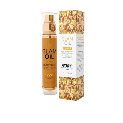 GLAM OIL Dry Glittering Oil Body and Hair 50 ml Exsens GLAM OIL Dry Glittering Oil Body and Hair 50 ml Exsens