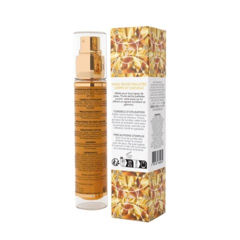 GLAM OIL Dry Glittering Oil Body and Hair 50 ml Exsens GLAM OIL Dry Glittering Oil Body and Hair 50 ml Exsens