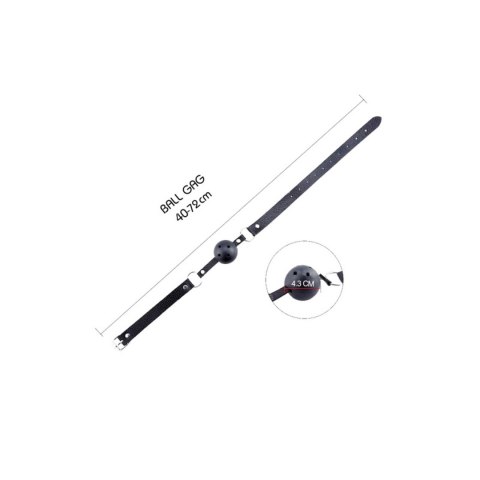 Knebel-Discretion Black Alive Knebel-Discretion Black Alive