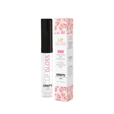 LIP GLOSS - Lip gloss hot-cold effect Strawberry 7,4 ml Exsens