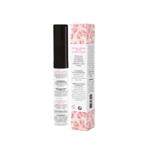 LIP GLOSS - Lip gloss hot-cold effect Strawberry 7,4 ml Exsens