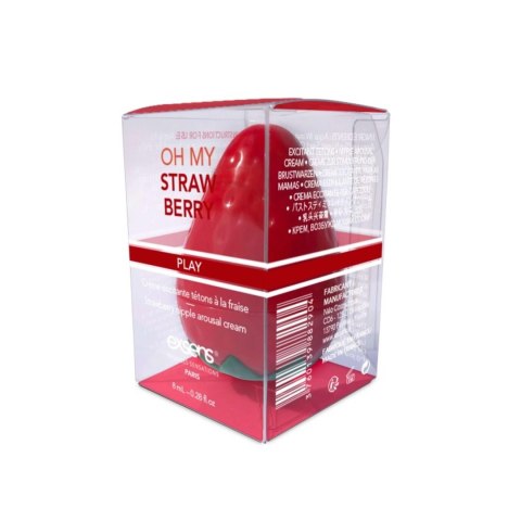 OH MY STRAWBERRY Nipple Refreshing Arousal Cream Cherry aroma 8 ml Exsens OH MY STRAWBERRY Nipple Refreshing Arousal Cream Cherry aroma 8 ml Exsens