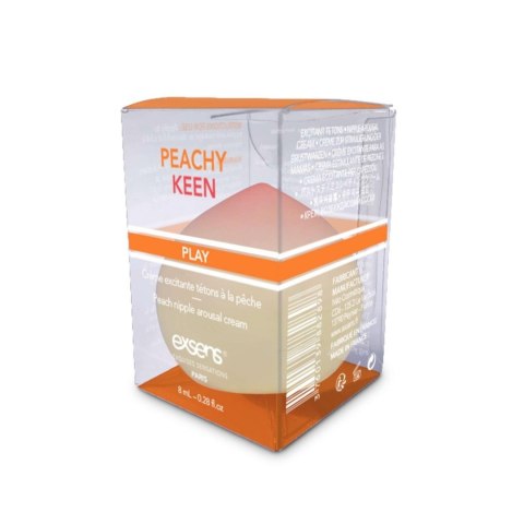 PEACHY KEEN Nipple Refreshing Arousal Cream Peach aroma 8 ml Exsens PEACHY KEEN Nipple Refreshing Arousal Cream Peach aroma 8 ml Exsens