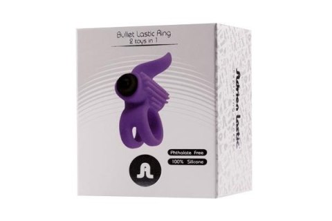 Pierścień-Wibrator - Bullet Lastic Ring.Func:1.Medical Silicon. Violet Adrien Lastic Pierścień-Wibrator - Bullet Lastic Ring.Func:1.Medical Silicon. Violet Adrien Lastic