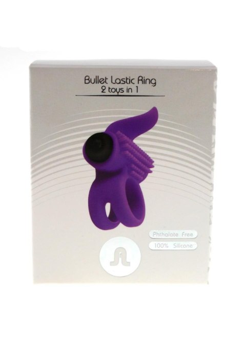 Pierścień-Wibrator - Bullet Lastic Ring.Func:1.Medical Silicon. Violet Adrien Lastic Pierścień-Wibrator - Bullet Lastic Ring.Func:1.Medical Silicon. Violet Adrien Lastic