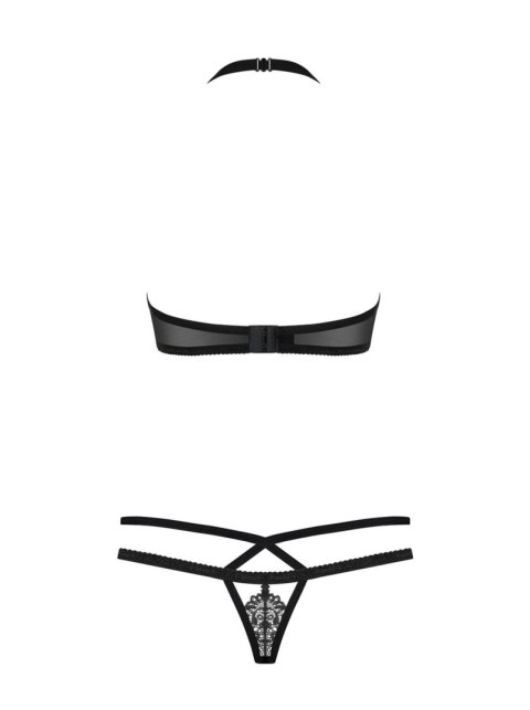 Bielizna-838-SET-1 komplet 2-częściowy czarny S/M Obsessive Bielizna-838-SET-1 komplet 2-częściowy czarny S/M Obsessive