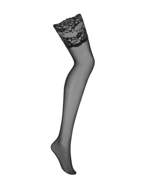 Bielizna-810-STO-1 pończochy czarne S/M Obsessive Bielizna-810-STO-1 pończochy czarne S/M Obsessive