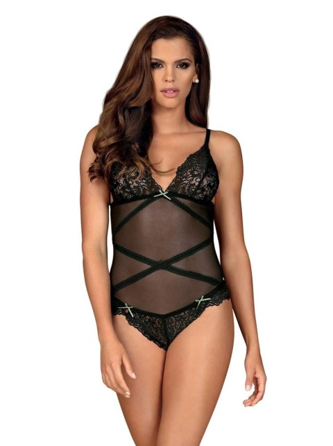 Bielizna-Bondea body czarne L/XL Obsessive Bielizna-Bondea body czarne L/XL Obsessive