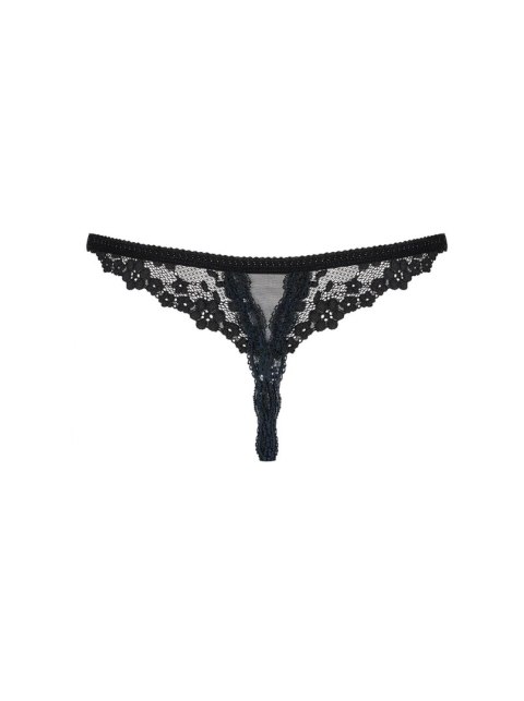 Bielizna-Letica stringi otwarte czarne S/M Obsessive Bielizna-Letica stringi otwarte czarne S/M Obsessive
