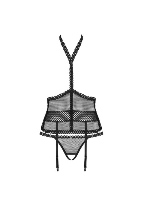 Bielizna-Strapelie gorset i stringi L/XL Obsessive