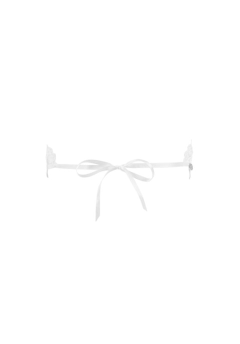 Bielizna-Amor Blanco maska na oczy biała O/S Obsessive Bielizna-Amor Blanco maska na oczy biała O/S Obsessive