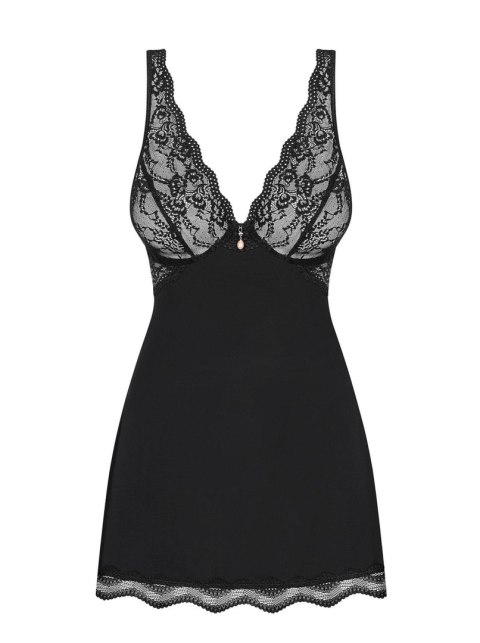 Bielizna-Luvae babydoll i stringi Czarny L/XL Obsessive Bielizna-Luvae babydoll i stringi Czarny L/XL Obsessive