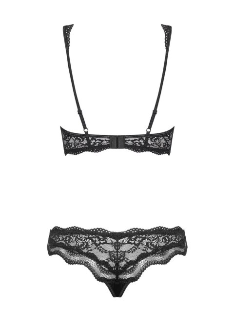 Bielizna-Luvae komplet 2-częściowy Czarny L/XL Obsessive Bielizna-Luvae komplet 2-częściowy Czarny L/XL Obsessive