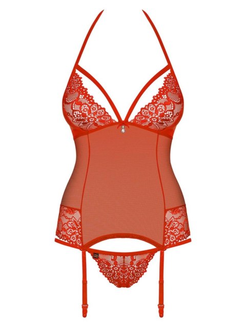 Bielizna-838-COR-3 gorset i stringi L/XL Obsessive Bielizna-838-COR-3 gorset i stringi L/XL Obsessive