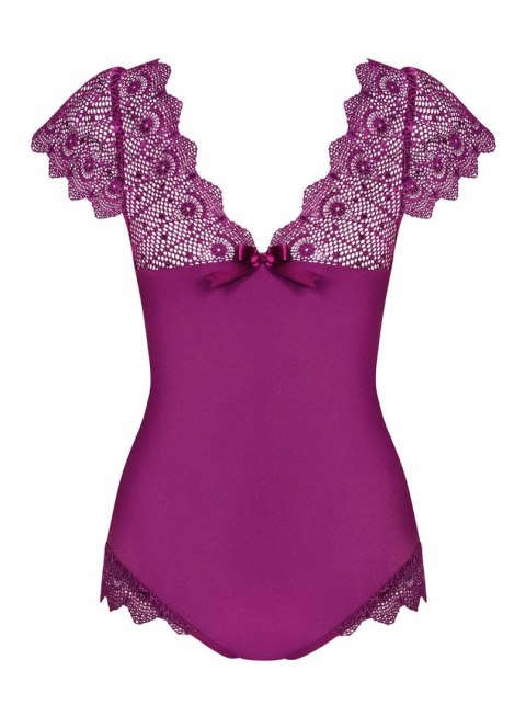 Bielizna-Moketta body fioletowe S/M Obsessive Bielizna-Moketta body fioletowe S/M Obsessive