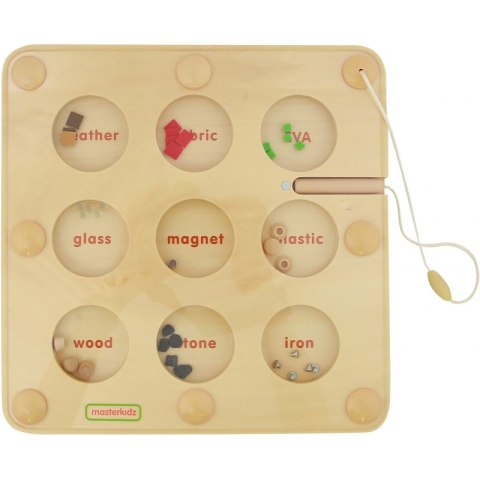 MASTERKIDZ Co Przyciągnie Magnes Edukacyjna Gra Tabliczka Montessori Masterkidz MASTERKIDZ Co Przyciągnie Magnes Edukacyjna Gra Tabliczka Montessori Masterkidz