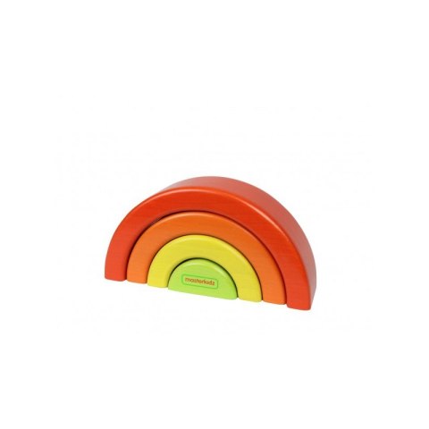 MASTERKIDZ Drewniane Puzzle Układanka Tęcza Montessori Masterkidz MASTERKIDZ Drewniane Puzzle Układanka Tęcza Montessori Masterkidz