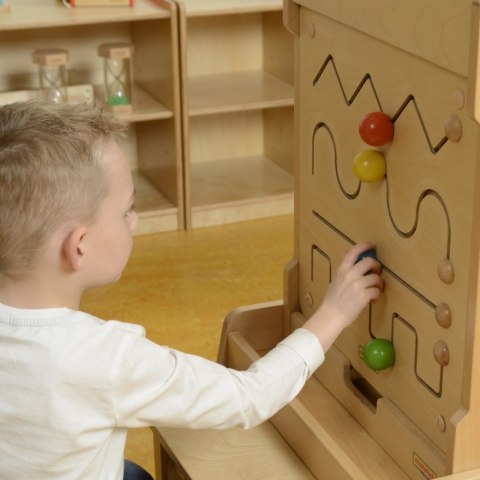 MASTERKIDZ Tablica Przesuwna Mała Motoryka Montessori Masterkidz MASTERKIDZ Tablica Przesuwna Mała Motoryka Montessori Masterkidz