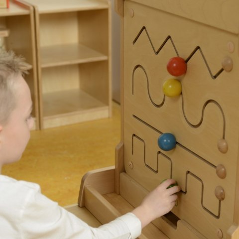 MASTERKIDZ Tablica Przesuwna Mała Motoryka Montessori Masterkidz MASTERKIDZ Tablica Przesuwna Mała Motoryka Montessori Masterkidz