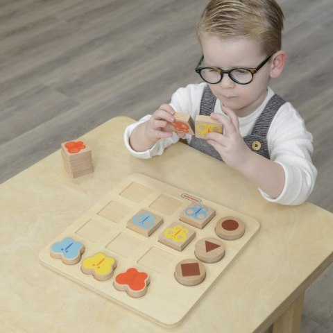 MASTERKIDZ Układanka Dopasowanie Kolorów i Wzorów Montessori Masterkidz MASTERKIDZ Układanka Dopasowanie Kolorów i Wzorów Montessori Masterkidz