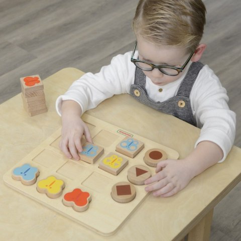 MASTERKIDZ Układanka Dopasowanie Kolorów i Wzorów Montessori Masterkidz MASTERKIDZ Układanka Dopasowanie Kolorów i Wzorów Montessori Masterkidz