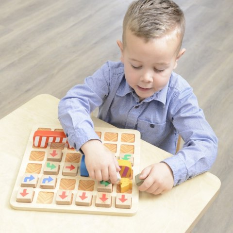 MASTERKIDZ Wczesna Nauka Programowania Gra Logiczna Znajdź Droga do Sera! Masterkidz MASTERKIDZ Wczesna Nauka Programowania Gra Logiczna Znajdź Droga do Sera! Masterkidz