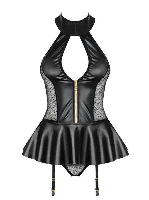 Bielizna-859-COR-1 gorset i figi S/M Obsessive Bielizna-859-COR-1 gorset i figi S/M Obsessive