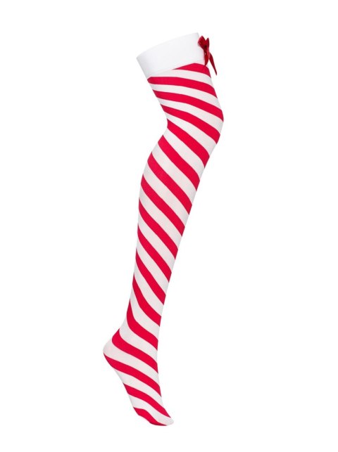Bielizna-Kissmas pończochy czerwone S/M Obsessive Bielizna-Kissmas pończochy czerwone S/M Obsessive