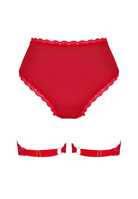 Bielizna-Belovya figi z paskami do pończoch M/L Obsessive Bielizna-Belovya figi z paskami do pończoch M/L Obsessive